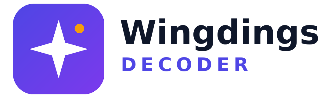 Wingdings Decoder